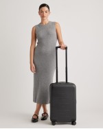 Expandable Carry-On Hard Shell Suitcase - 21 - Black