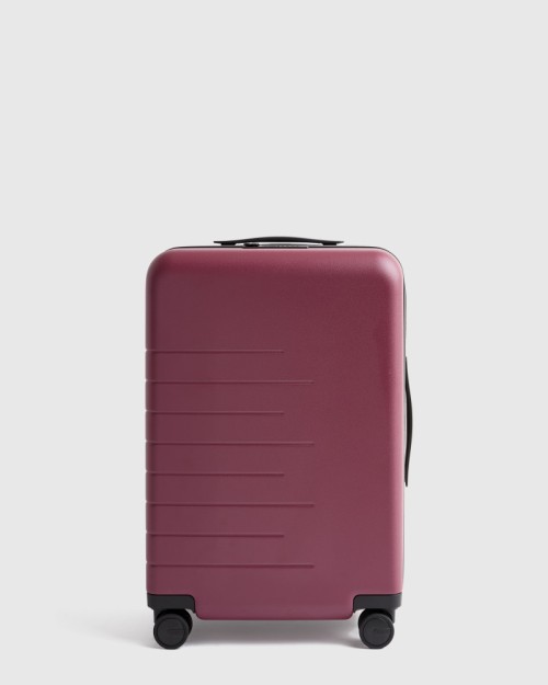 Carry-On Hard Shell Suitcase - 21 - Wine