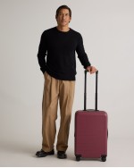 Carry-On Hard Shell Suitcase - 21 - Wine