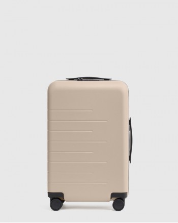 Carry-On Hard Shell Suitcase - 21 - Tan