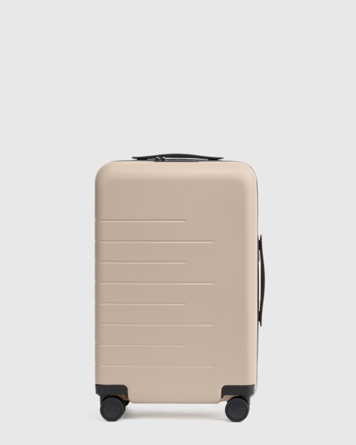 Carry-On Hard Shell Suitcase - 21 - Tan