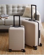 Carry-On Hard Shell Suitcase - 21 - Tan