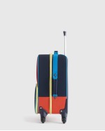 Carry-On Kids Suitcase - 18 - Navy Colorblock