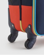 Carry-On Kids Suitcase - 18 - Navy Colorblock