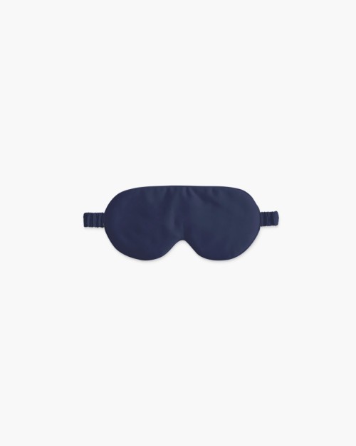 Mulberry Silk Beauty Sleep Mask - Navy