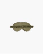 Mulberry Silk Beauty Sleep Mask - Washed Olive