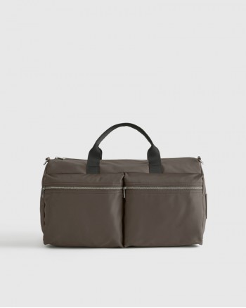 Revive Nylon Duffle Bag - Ash Grey