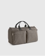 Revive Nylon Duffle Bag - Ash Grey