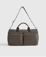 Revive Nylon Duffle Bag - Ash Grey