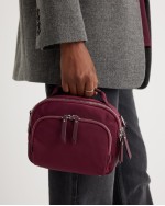 Revive Nylon Camera Crossbody - Mulberry