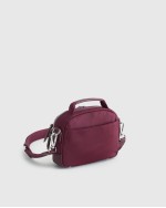 Revive Nylon Camera Crossbody - Mulberry