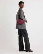 Revive Nylon Camera Crossbody - Mulberry