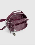 Revive Nylon Camera Crossbody - Mulberry