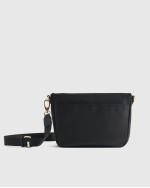 Revive Nylon Foldover Crossbody - Black