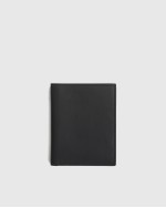 Nappa Leather RFID Blocking Passport Holder - Black